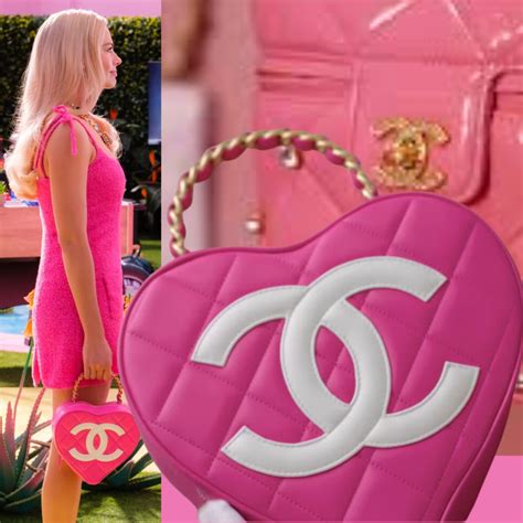 barbie chanel heart handbag|chanel barbie reference.